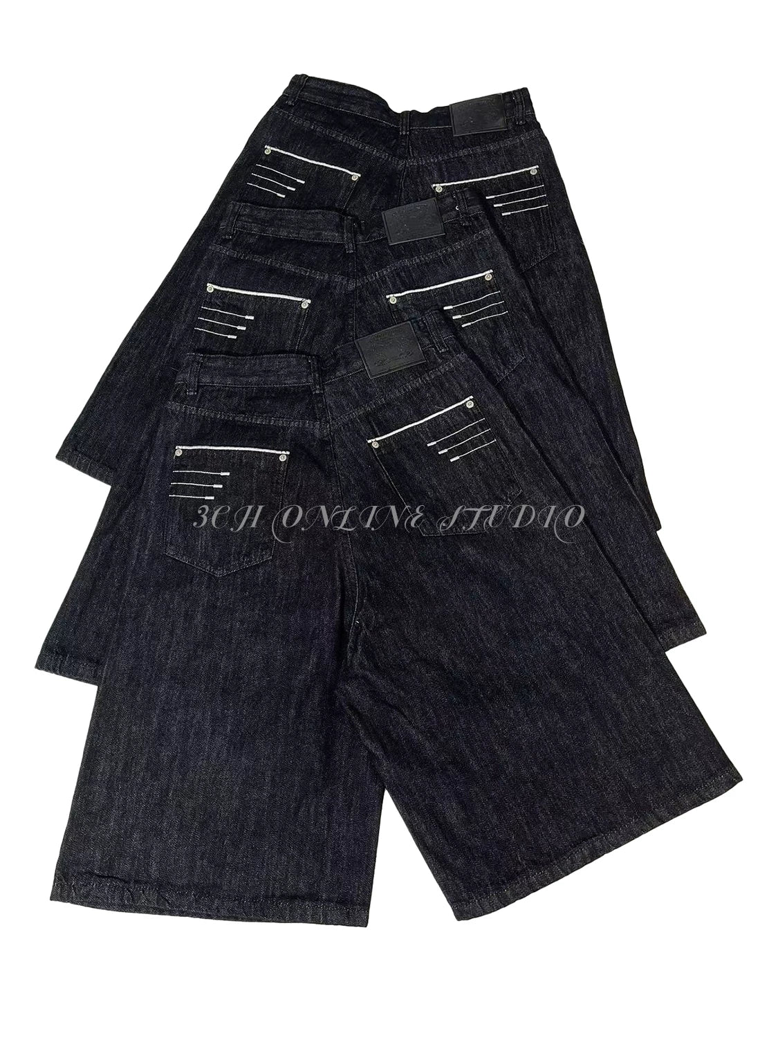 STRING TUNE DENIM SHORTS