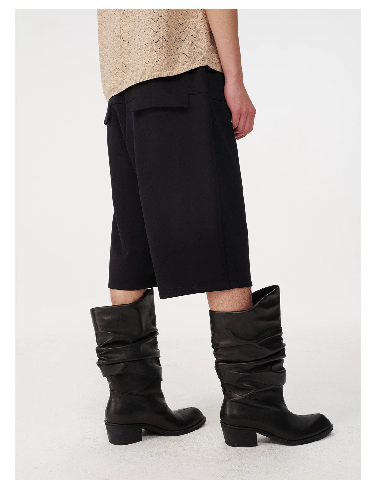 LOW-RISE POCKET SHORTS