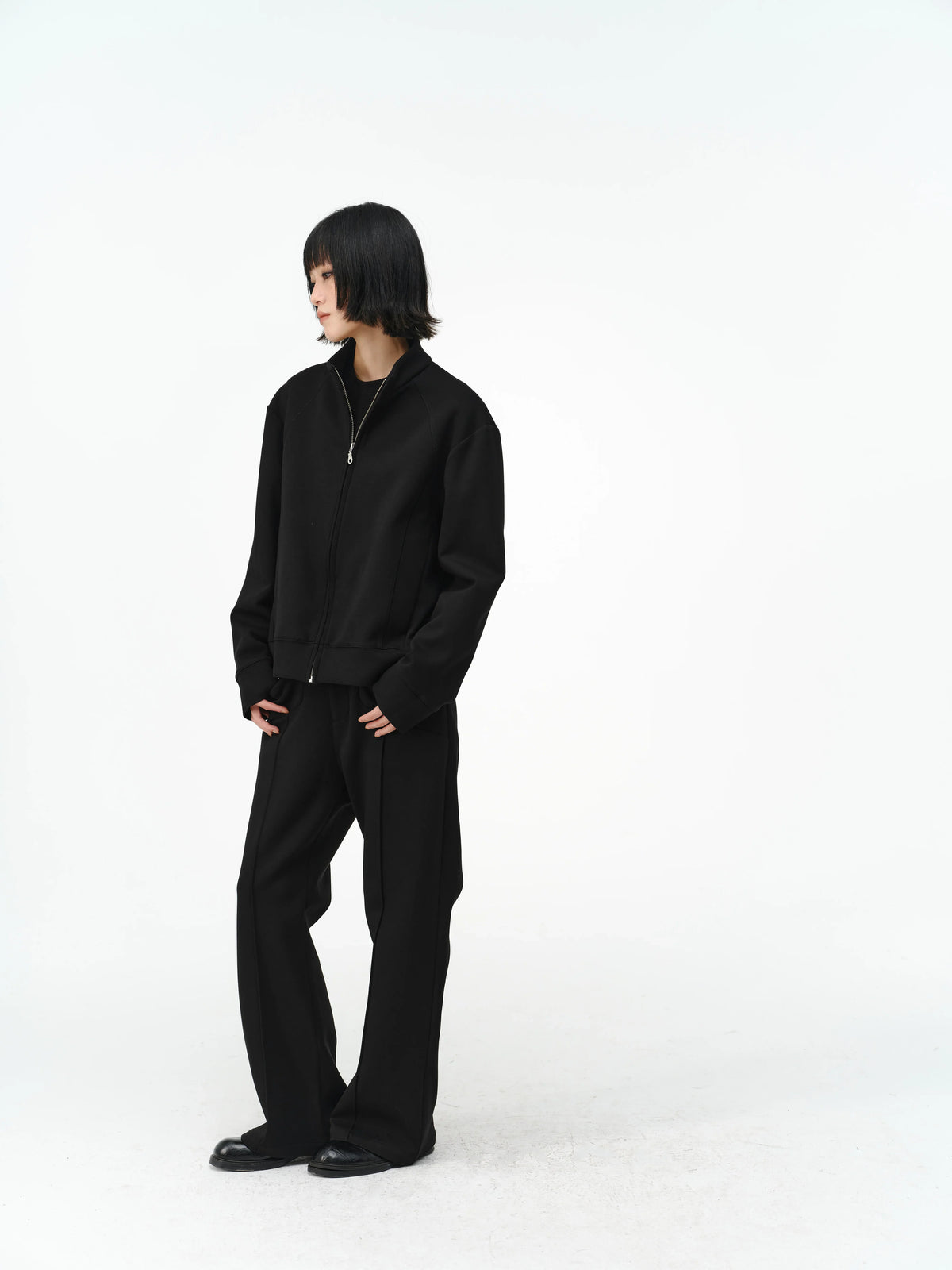 JELLY-FLEECE ZIP-UP JACKET