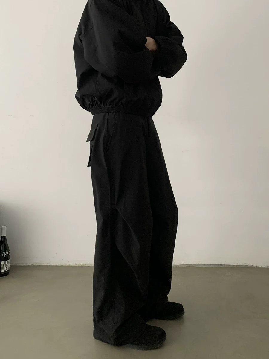 WIDE-LEG CARGO PANTS