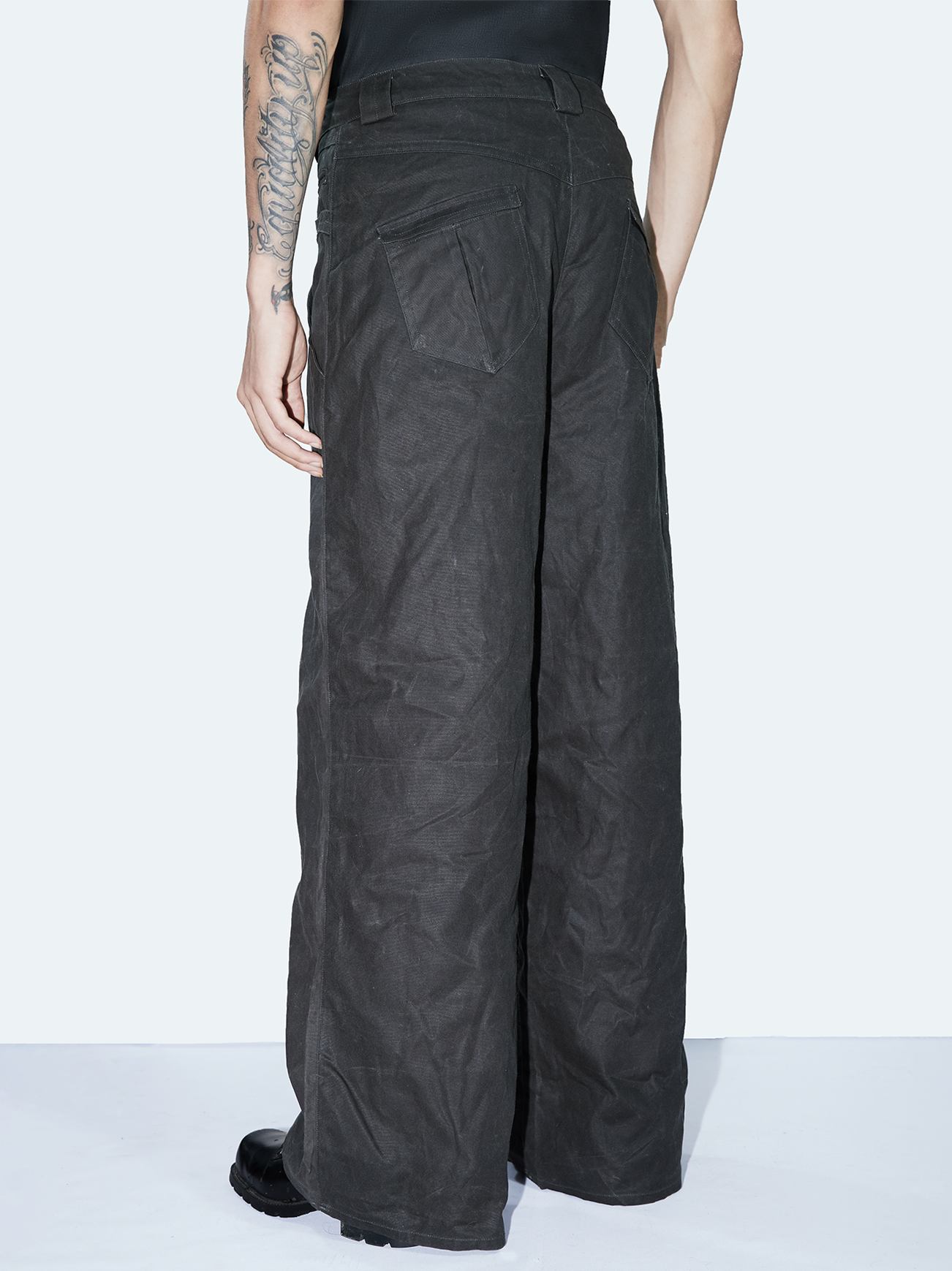 VINTAGE CANVAS WORK PANTS