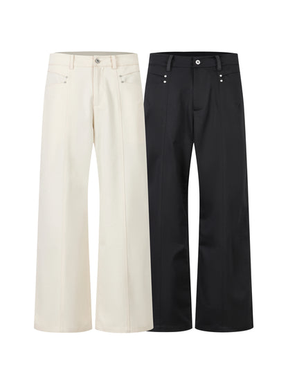 DECONSTRUCTED RAW-EDGE JEANS