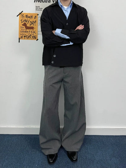 V-NECK LONG SLEEVE SHIRT