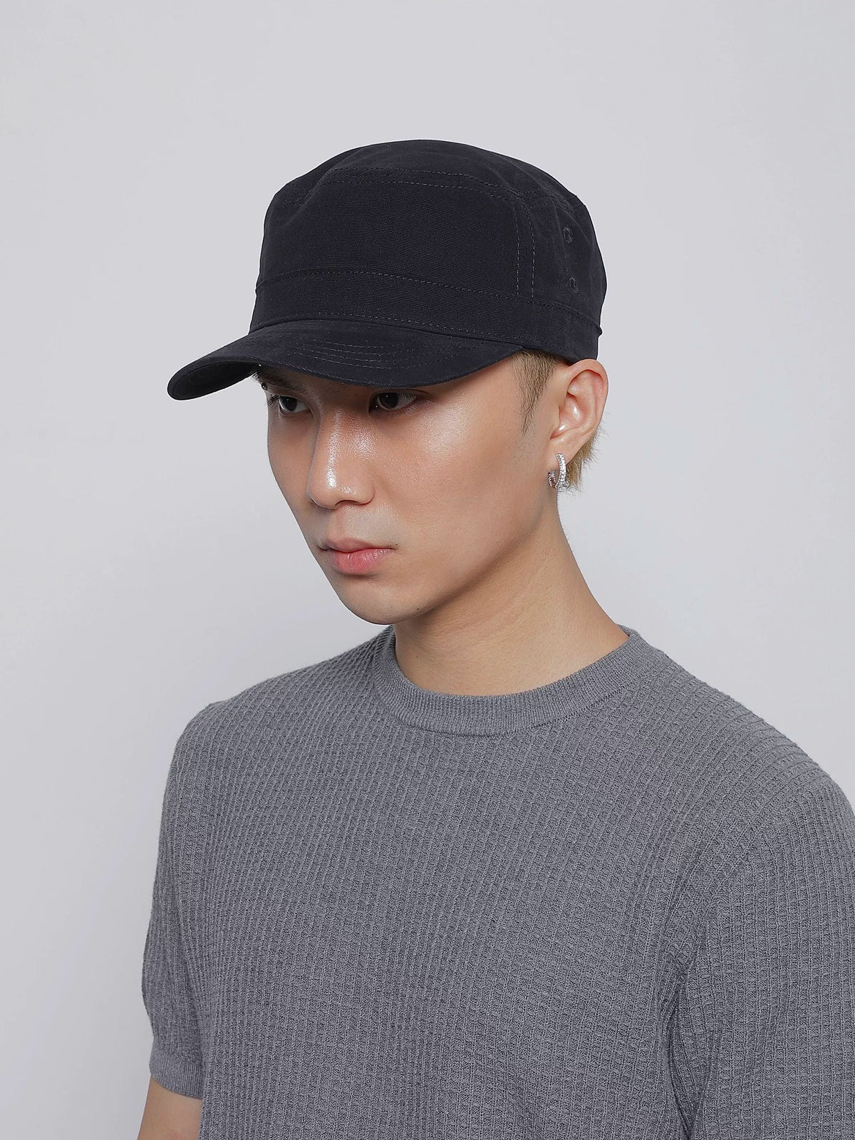 WASHED FLAT TOP CAP 4