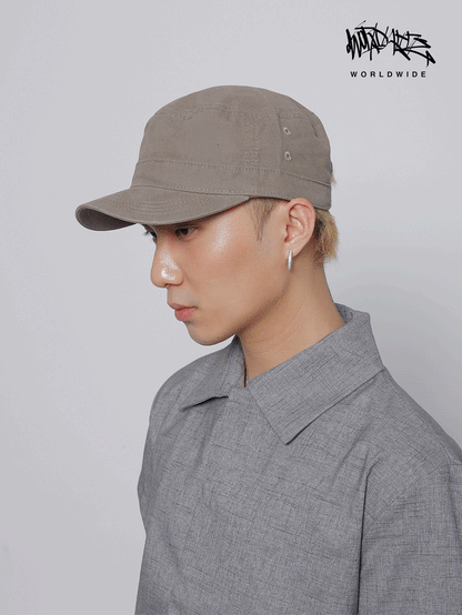WASHED FLAT TOP CAP 6