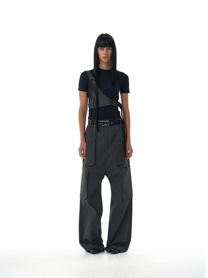 MICRO STRETCH CROPPED PANTS