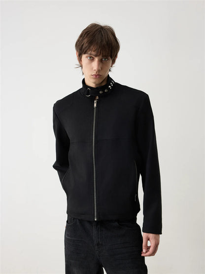 DECONSTRUCTED SUEDE JACKET