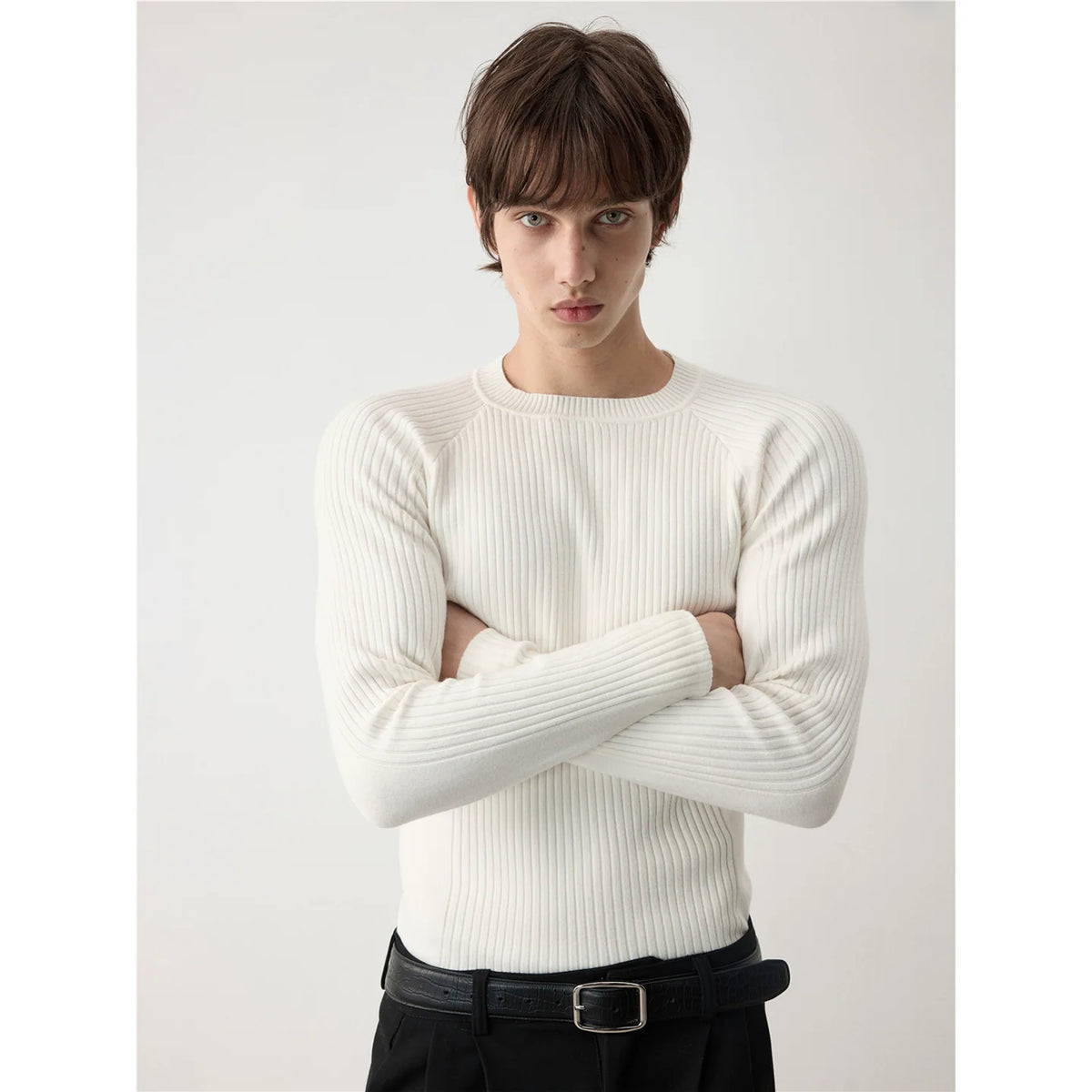 FITTED KNIT SWEATERS & ACTIVEWEAR