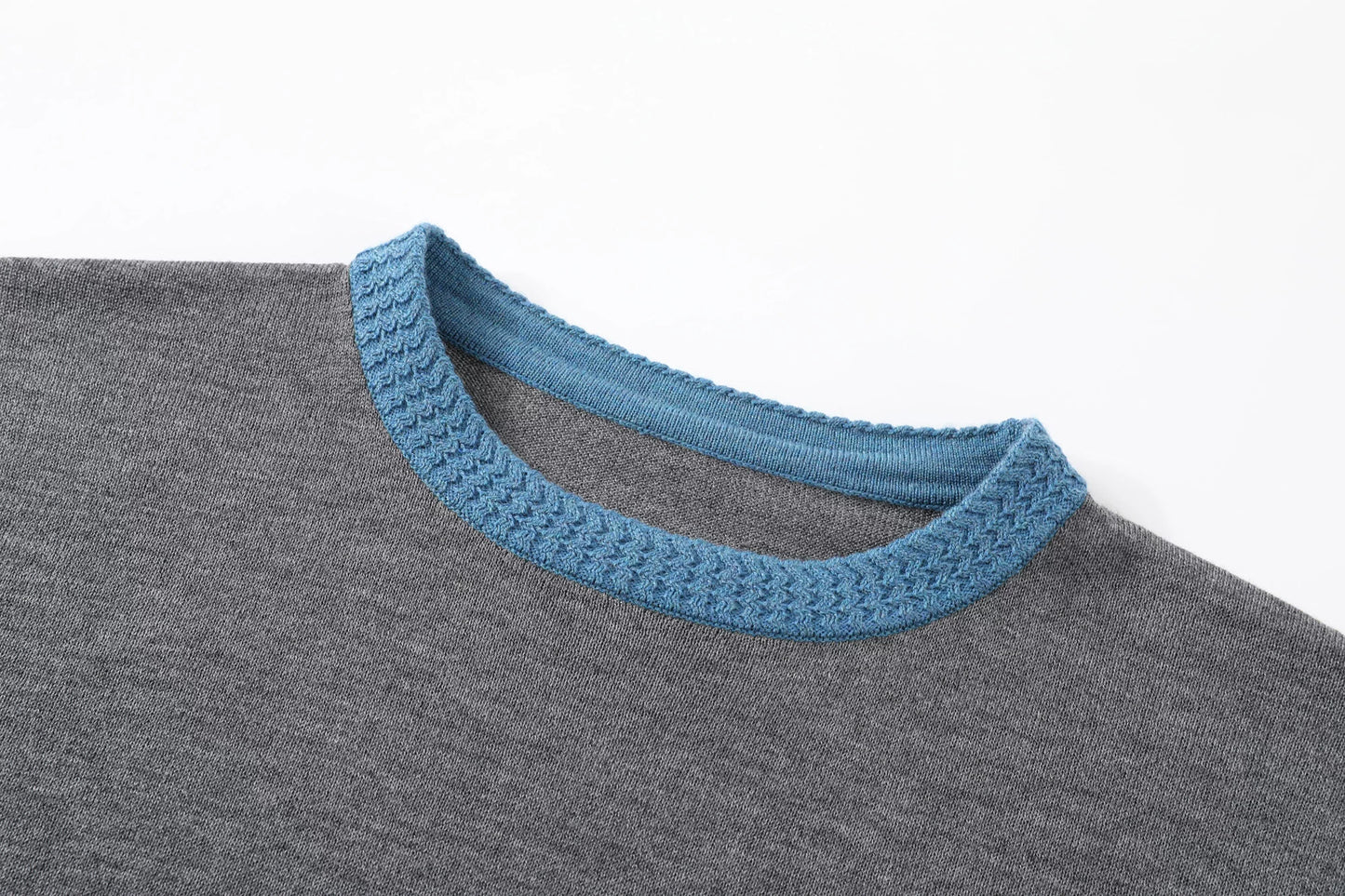 CASHMERE BLEND RINGER TEE