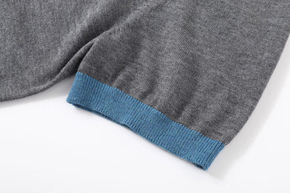 CASHMERE BLEND RINGER TEE