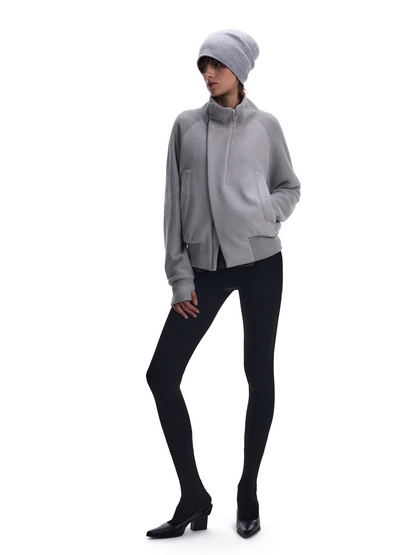 CROPPED LOOSE-FIT CARDIGAN JACKET