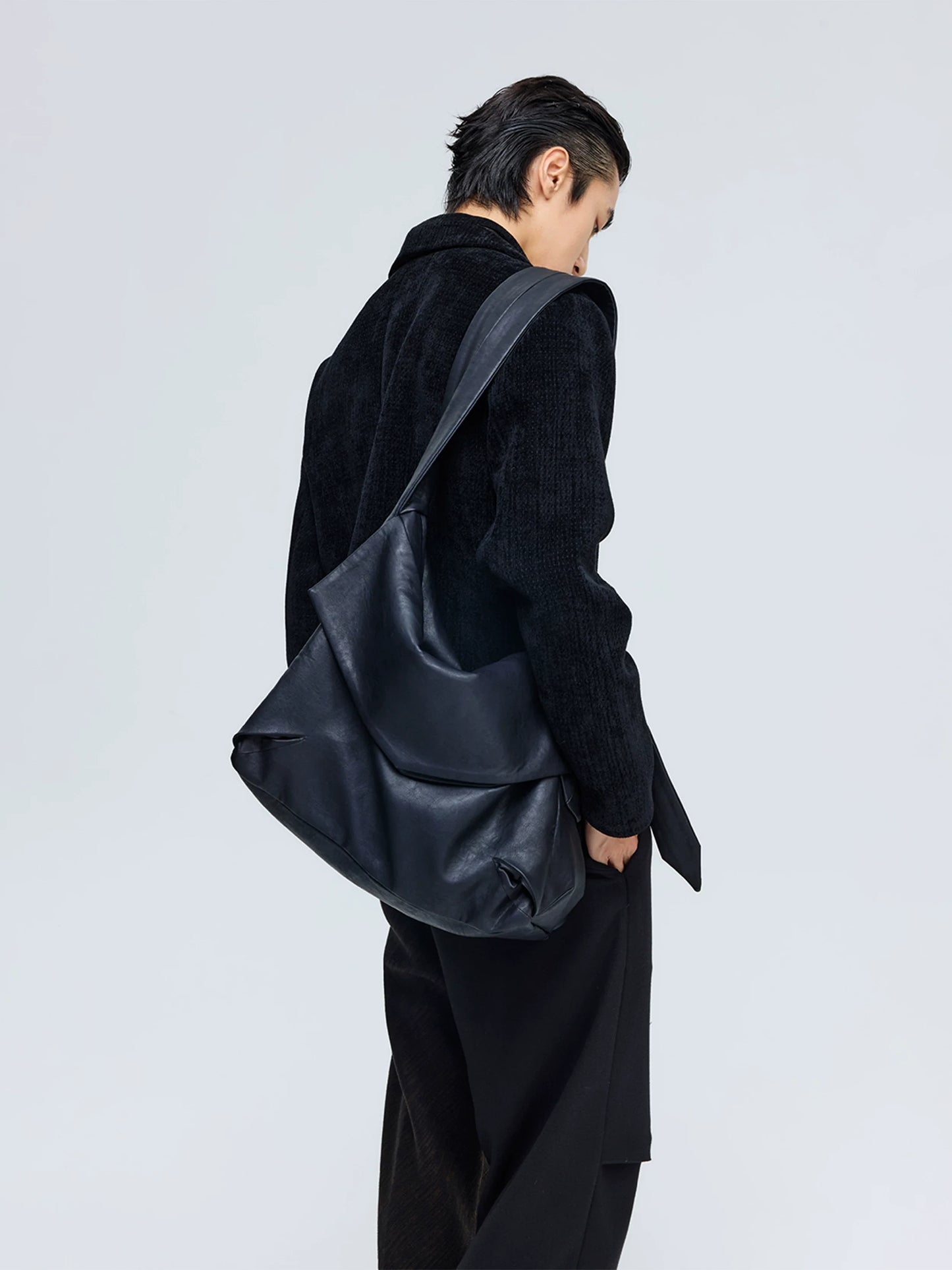 DRAPED SHOULDER BAG