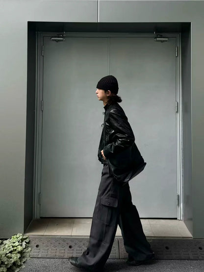 TWEED A-LINE TROUSERS