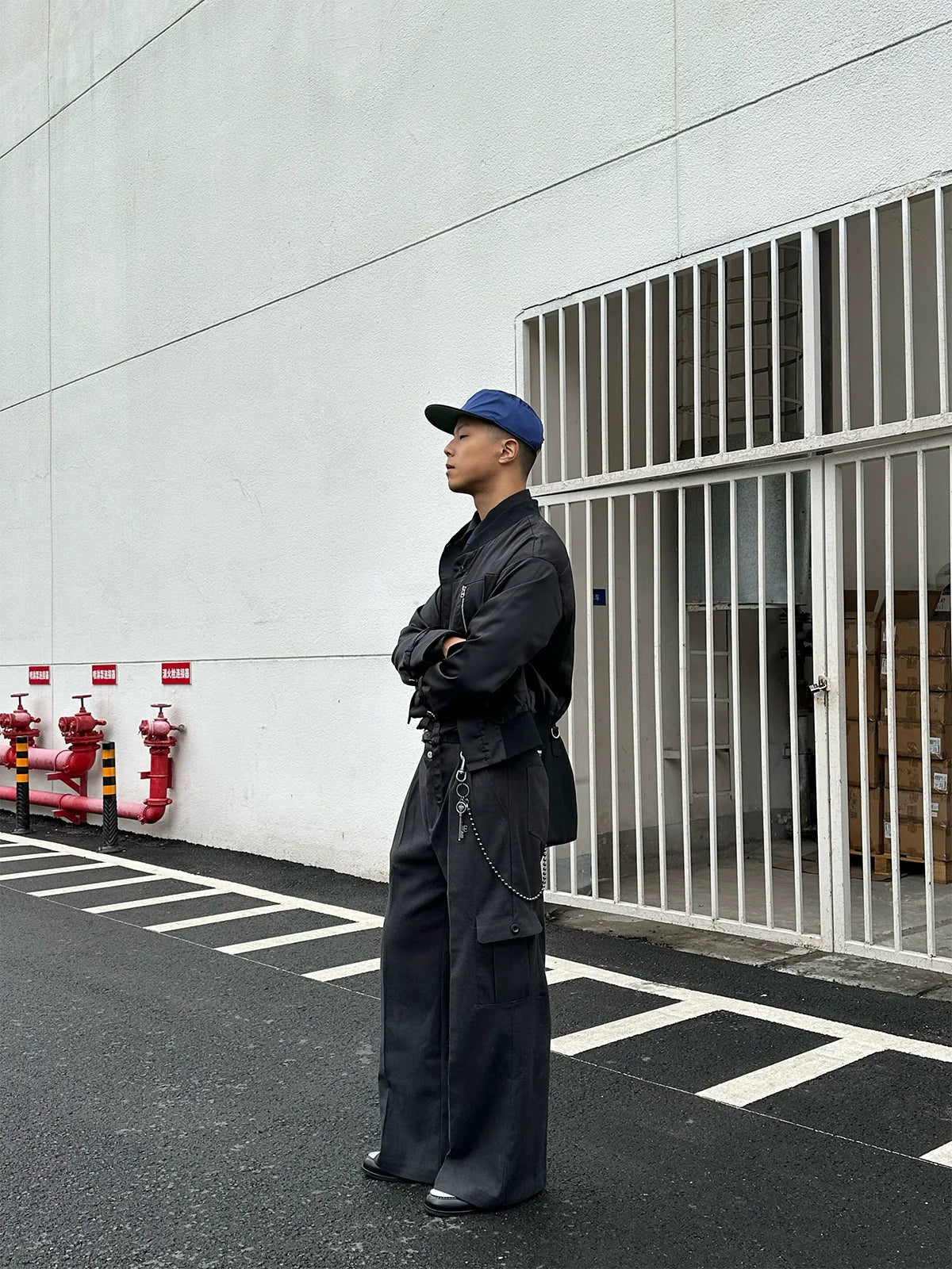 TWEED A-LINE TROUSERS