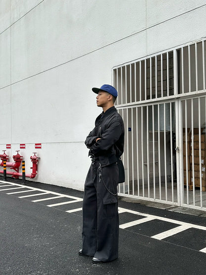 TWEED A-LINE TROUSERS