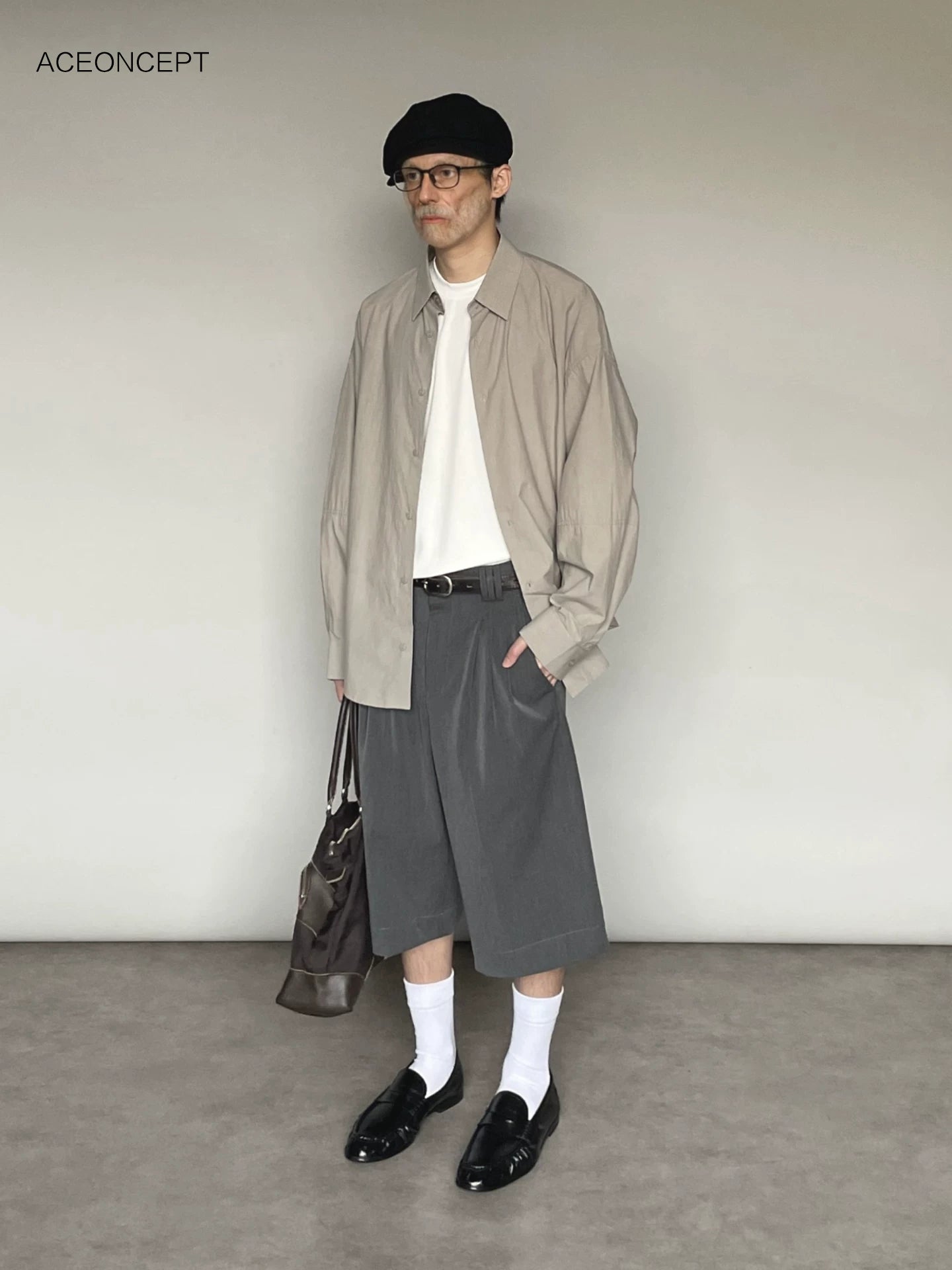 PLEATED CASUAL JORTS