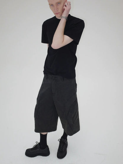 DECONSTRUCTED WORK SHORTS