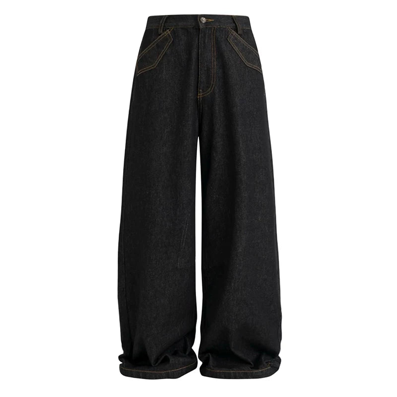 EMBROIDERED POCKET JEANS