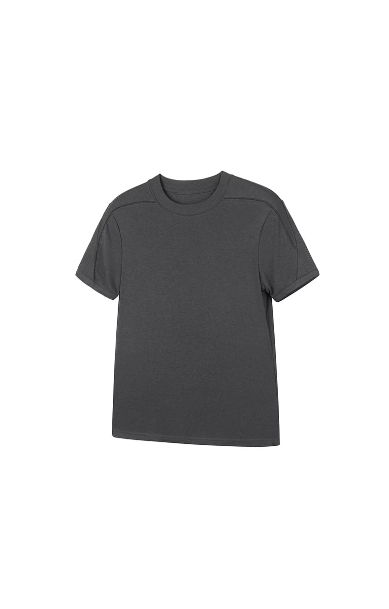 HIGH-STRETCH CUT-OUT T-SHIRT