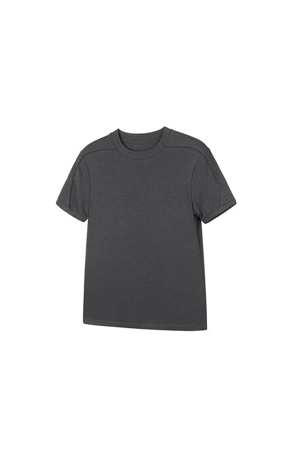 HIGH-STRETCH CUT-OUT T-SHIRT