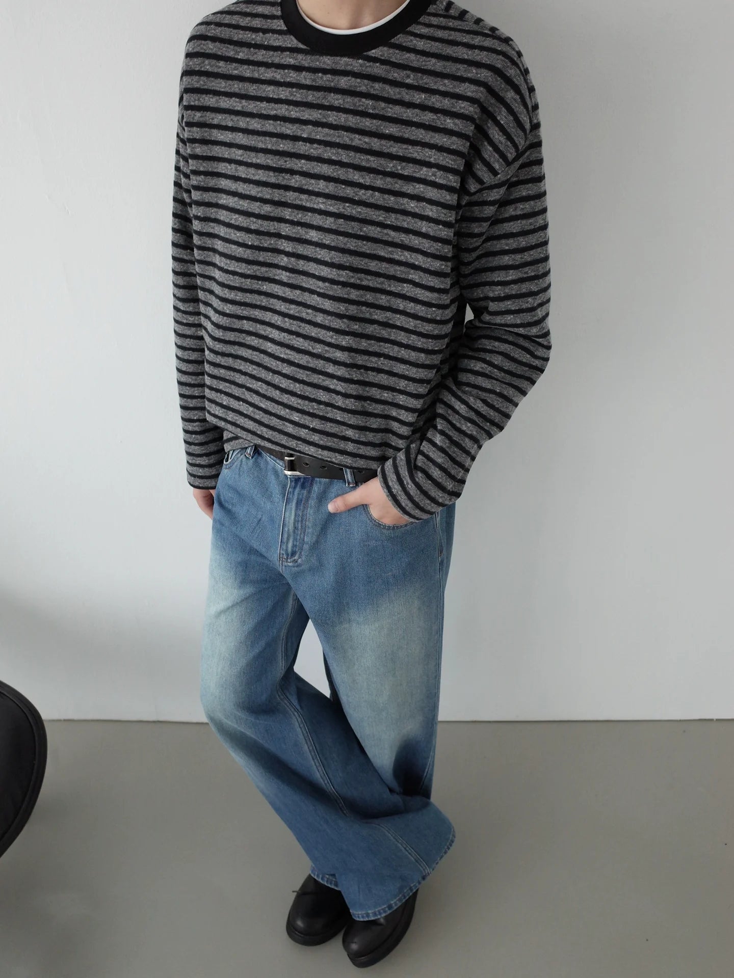 VINTAGE STRIPED RELAXED T-SHIRT