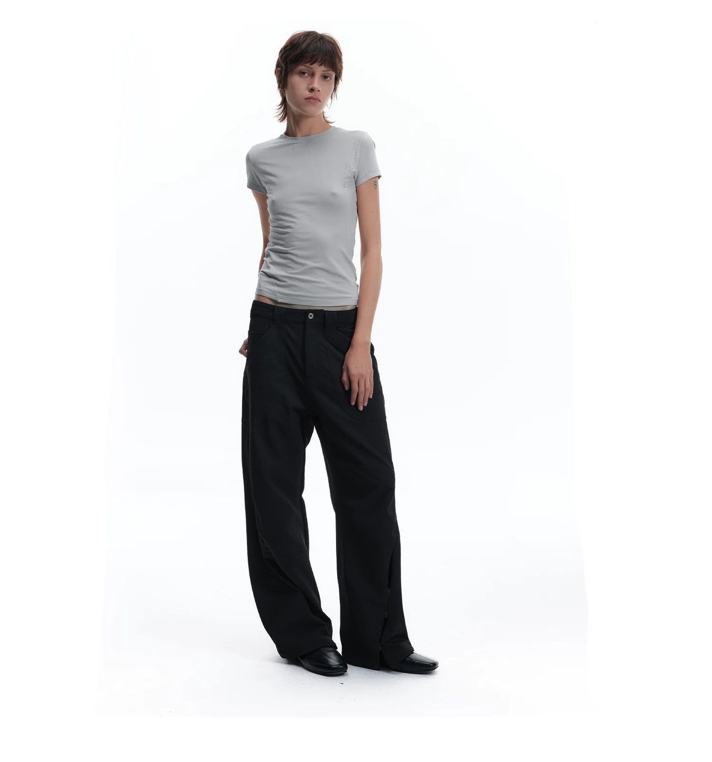AMMONIA-FREE BREATHABLE PLEATED PANTS