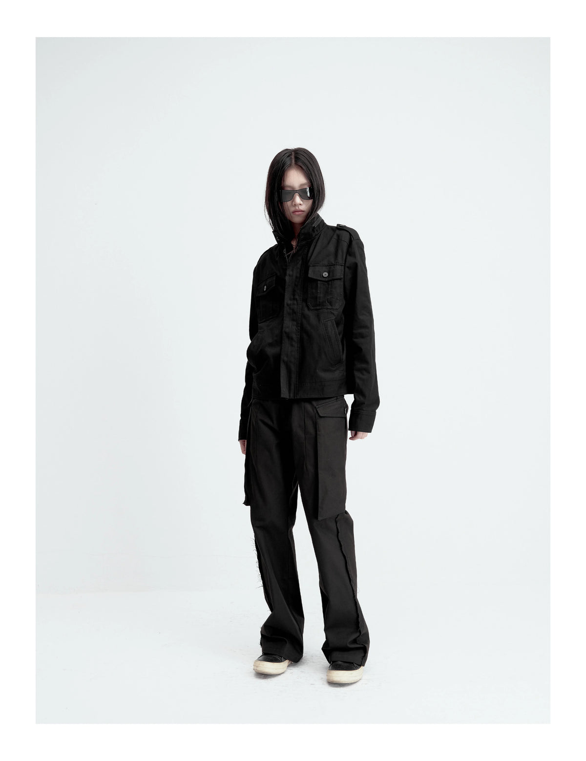 MERCERIZED COTTON WORK JACKET