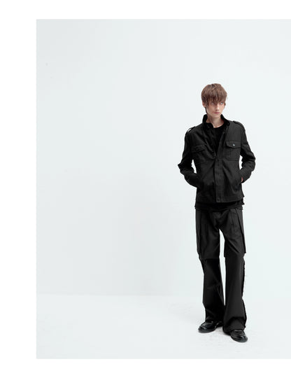 MERCERIZED COTTON WORK JACKET