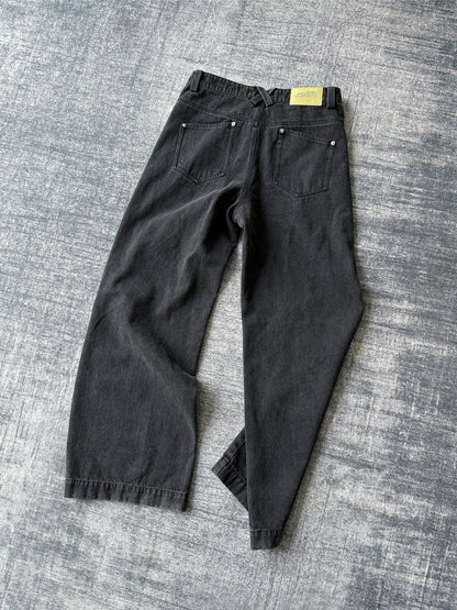 A-LINE WIDE LEG JEANS
