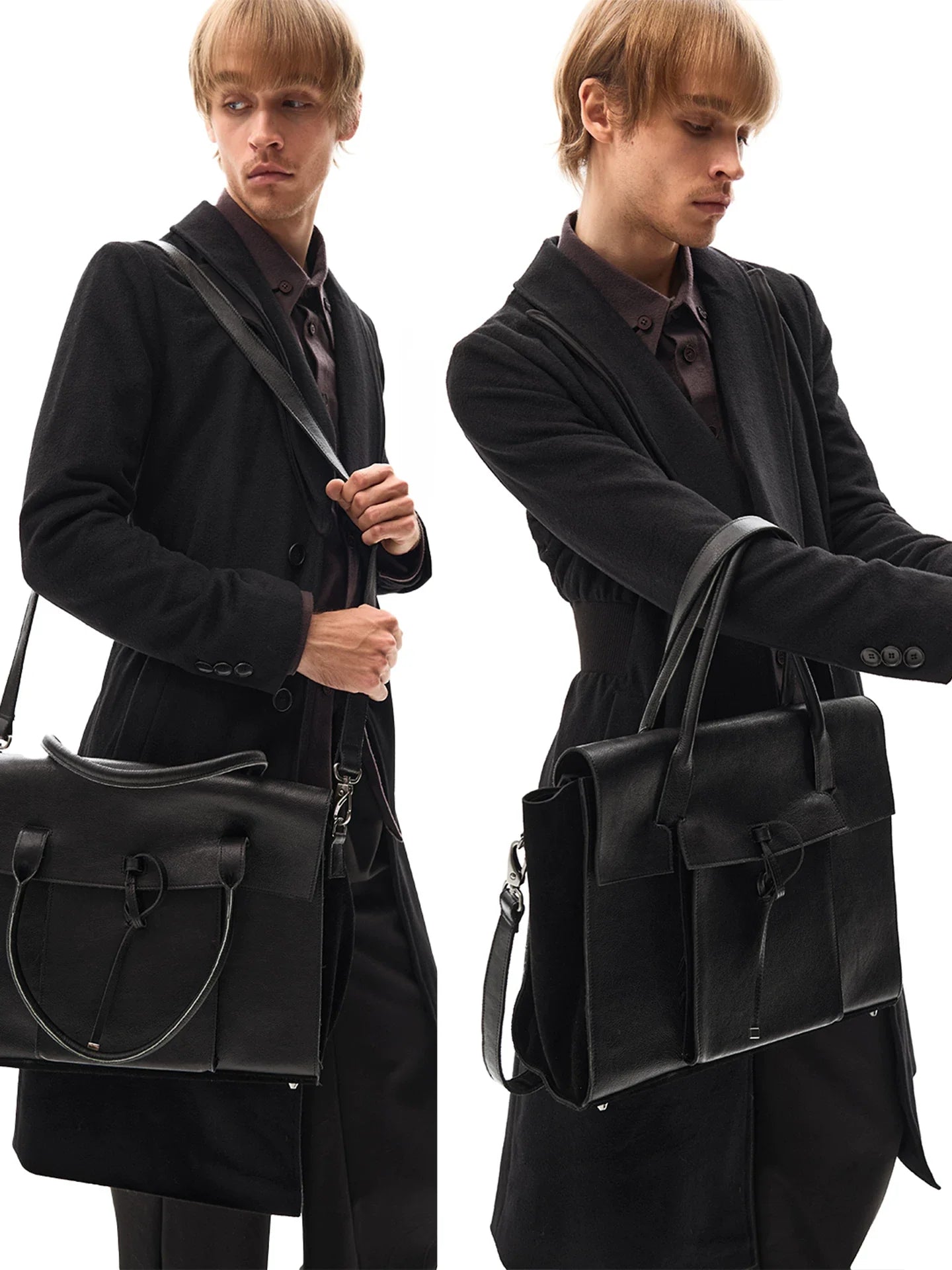 CHIC SUEDE DOCTOR'S TOTE BAG