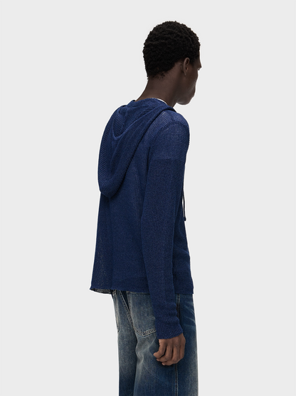 WASHI BLEND SHEER KNIT HOODIE 14
