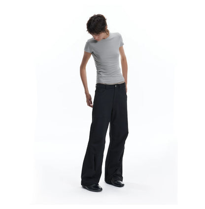 AMMONIA-FREE BREATHABLE PLEATED PANTS