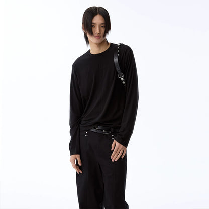 LAYERED COMFORT LONG-SLEEVE TEE