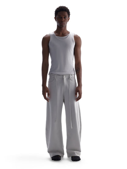 COTTON A-LINE SWEATPANTS