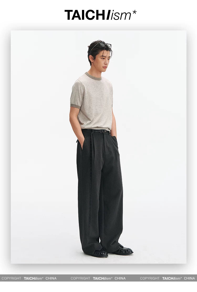 CASHMERE BLEND RINGER TEE