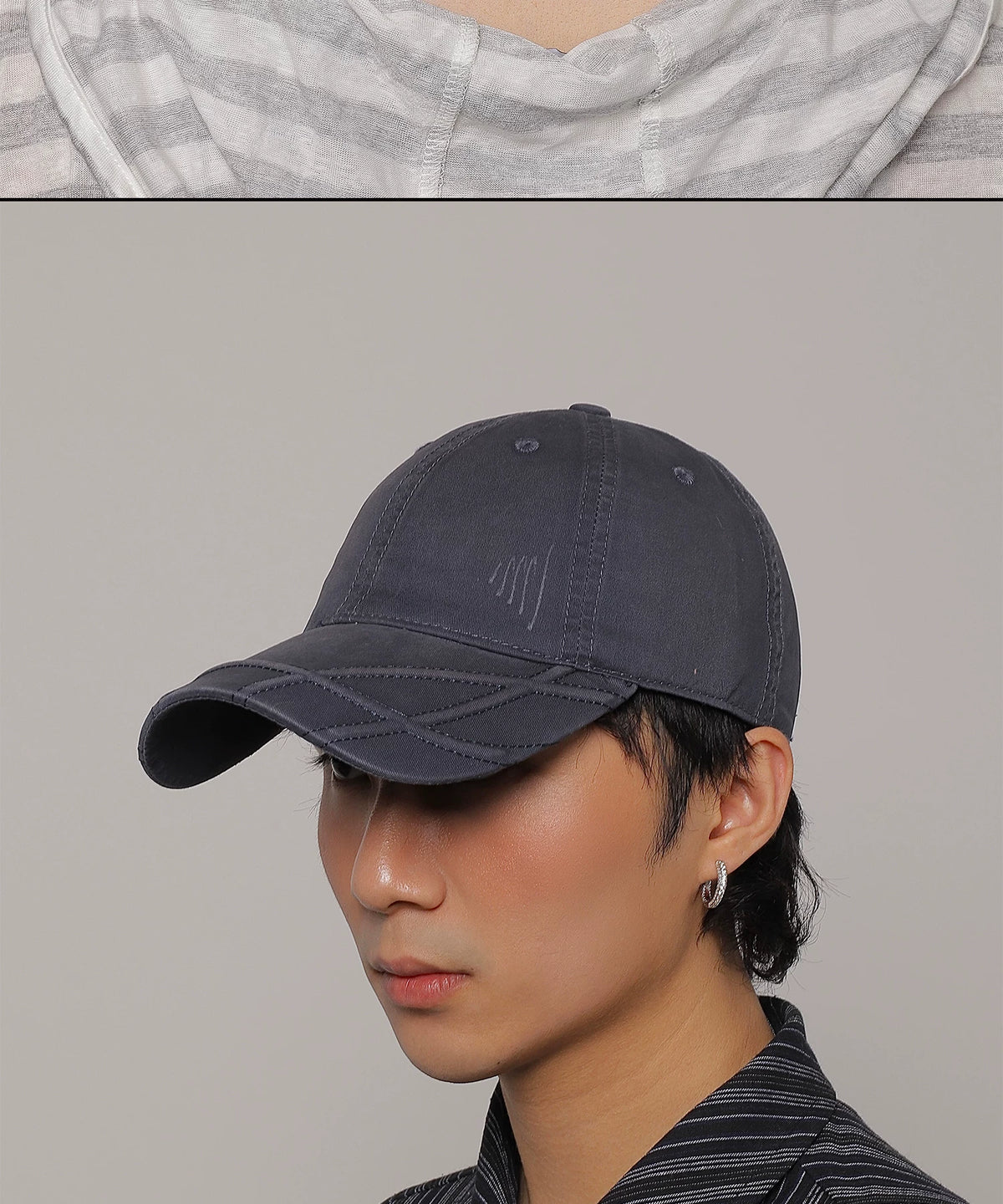 SCULPTED BRIM WASHED CAP 11