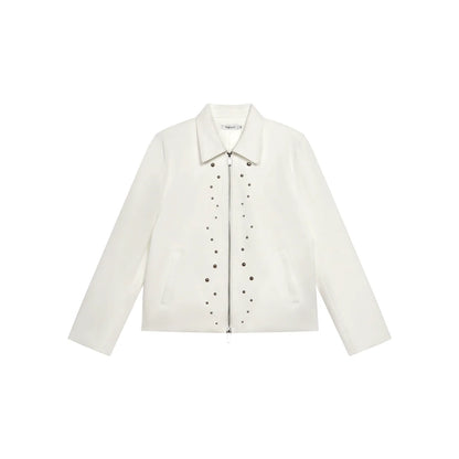 SNAP ZIPPERED JACKET