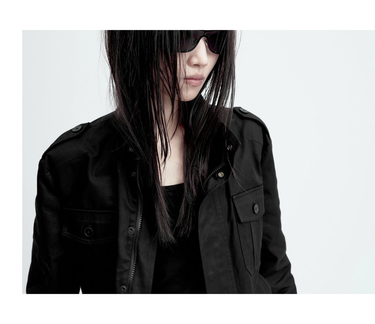 MERCERIZED COTTON WORK JACKET