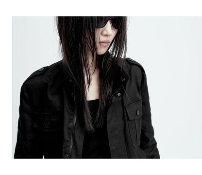 MERCERIZED COTTON WORK JACKET