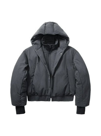 CUT-OUT CUFF DOWN JACKET