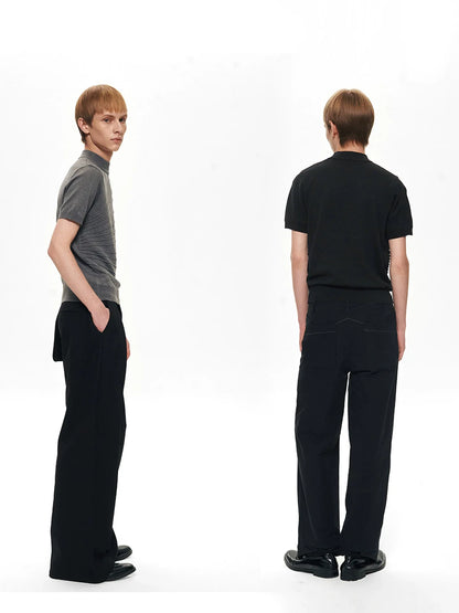 SCULPTED WOOL TEE