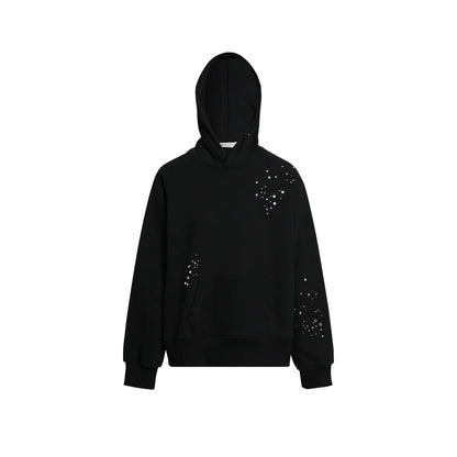 IRREGULAR BOA HOODED SWEATER