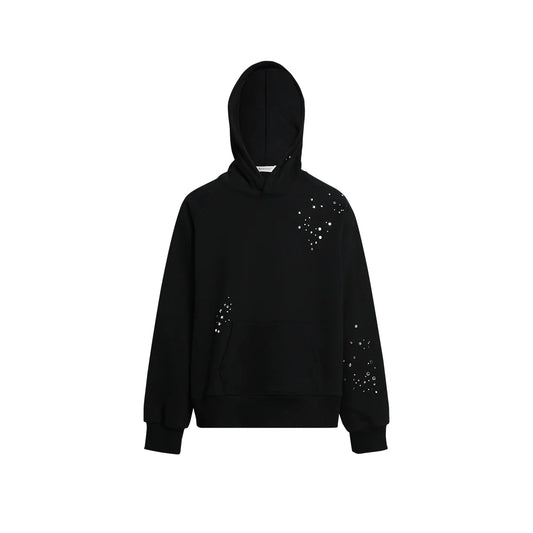 IRREGULAR BOA HOODED SWEATER
