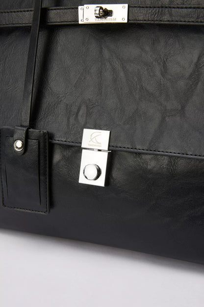 RETRO OIL WAX BAG