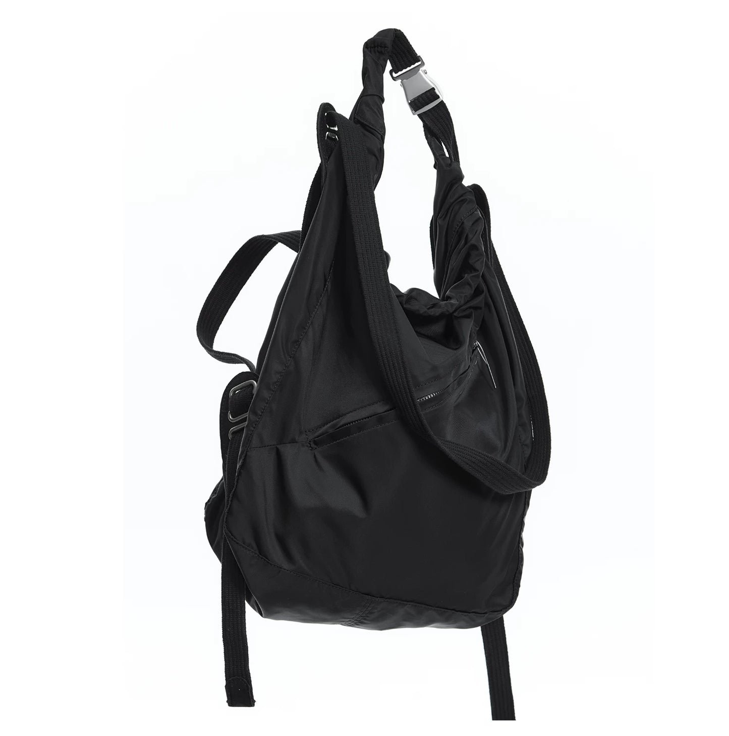 MAGNETIC NYLON COMMUTER TOTE