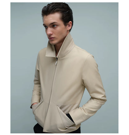 FOLD POCKET SHORT JACKET ライトカーキ