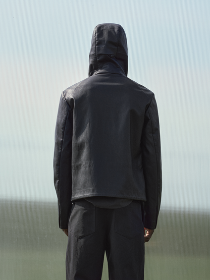 LIGHTWEIGHT WATERPROOF LEATHER JACKET