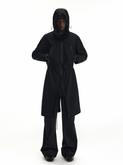 3-LAYER WINDBREAKER JACKET WITH HOOD