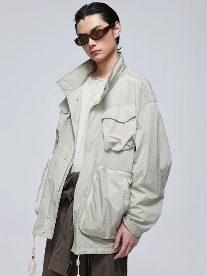 NYLON MID-LENGTH M65 JACKET