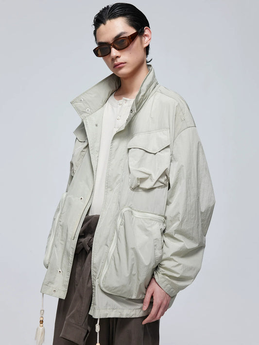 NYLON MID-LENGTH M65 JACKET